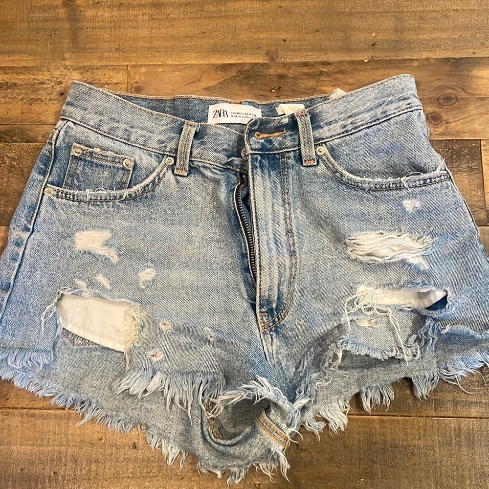 Zara Size 2 Jean Shorts